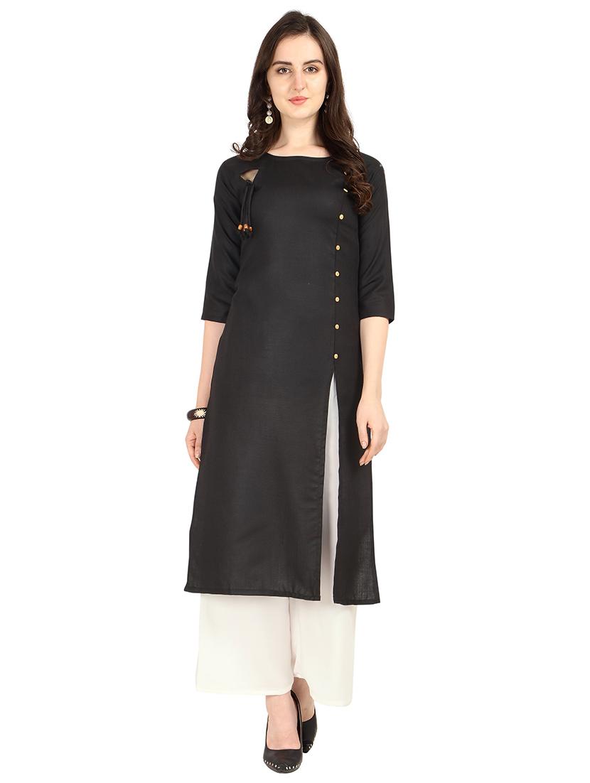 set of 2 pcs solid combo kurta - 18467632 - Standard Image - 1