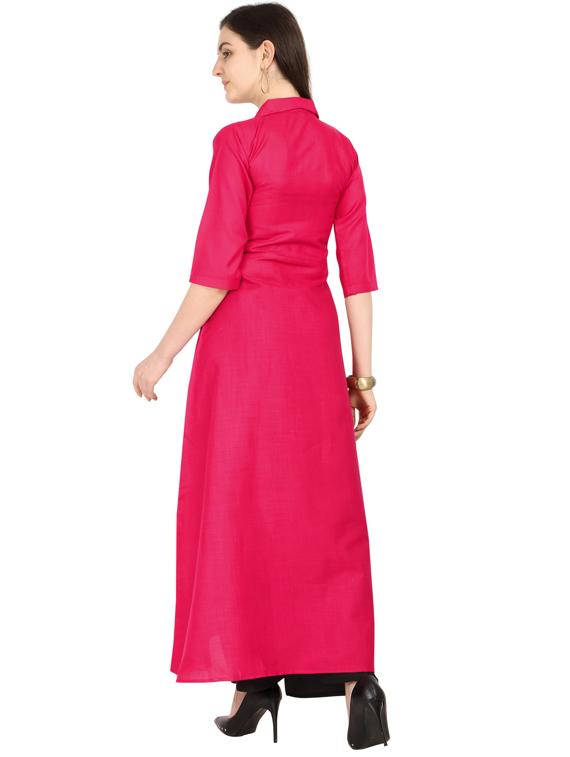 set of 2 pcs solid combo kurta - 18467643 - Standard Image - 4