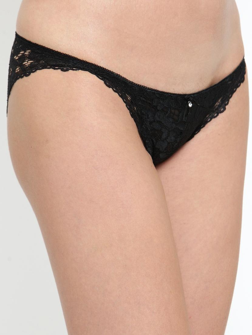 low rise solid bikini panty - 18468067 - Standard Image - 1