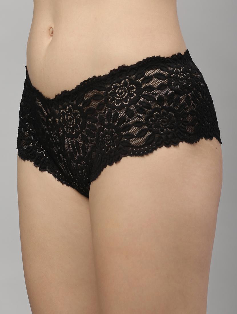 mid rise solid boy shorts panty - 18468098 -  Standard Image - 1