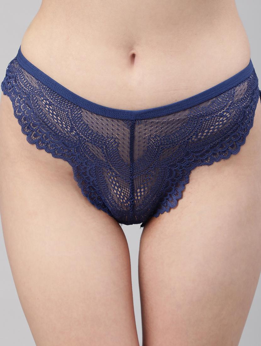 blue lace bikini panty - 18468122 - Standard Image - 4