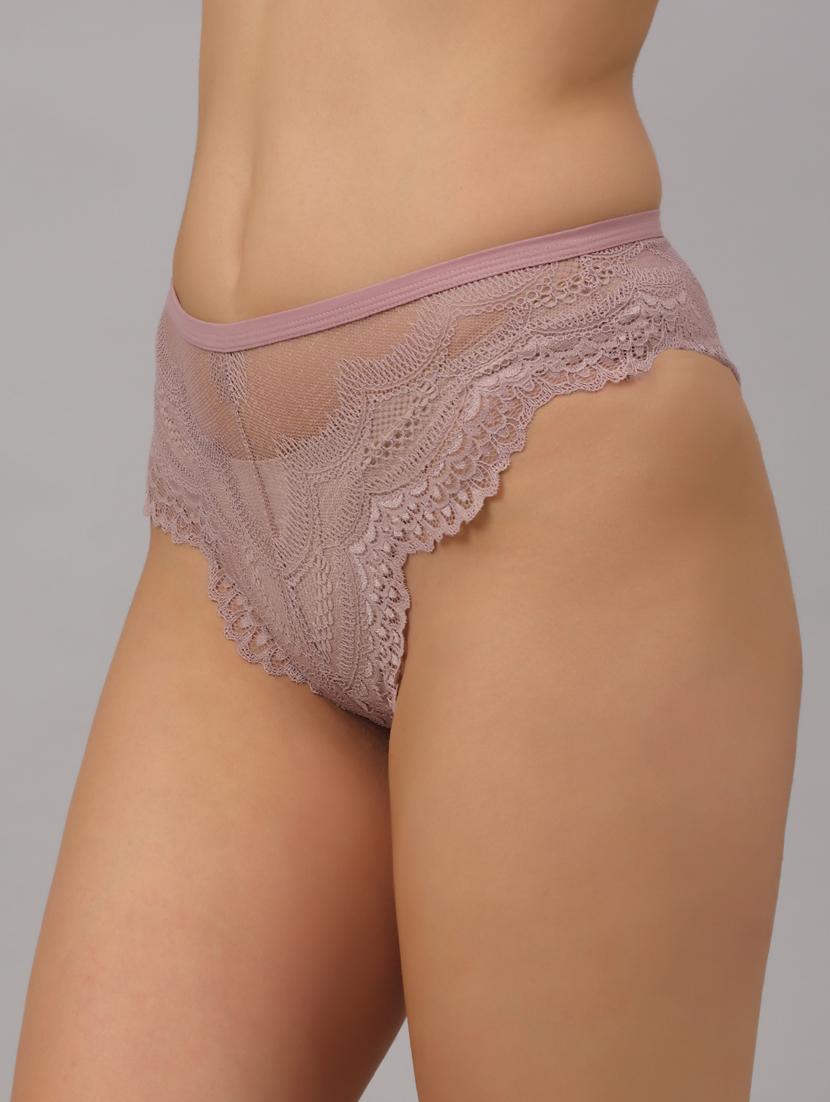purple lace bikini panty - 18468125 - Standard Image - 1