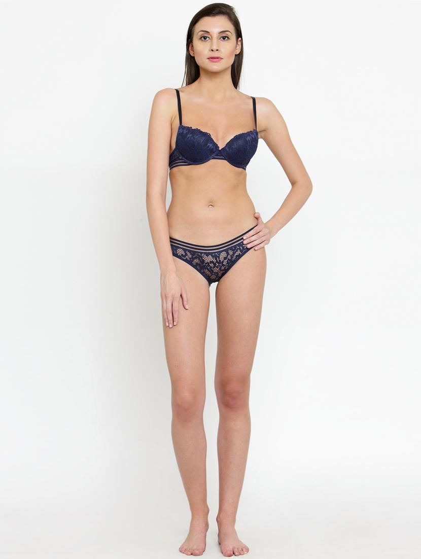 blue lace bikini panty - 18468148 - Standard Image - 4