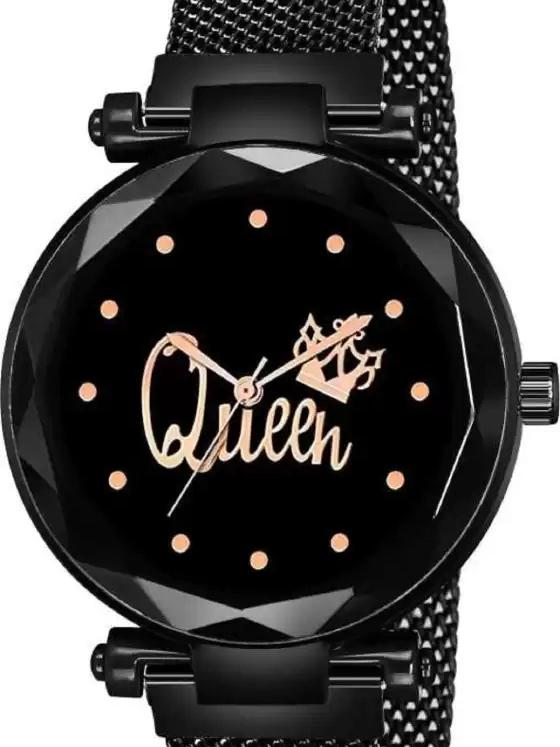 new black magnetic watch for women  - 18468236 -  Standard Image - 1