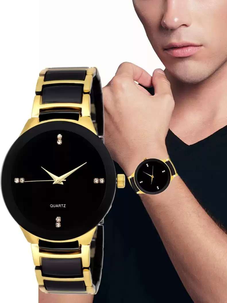 men gold boys watch new men  - 18468538 -  Standard Image - 1