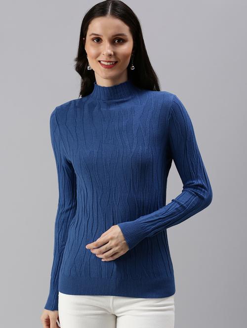 mock neck self-designed regular top - 18469887 -  Standard Image - 0