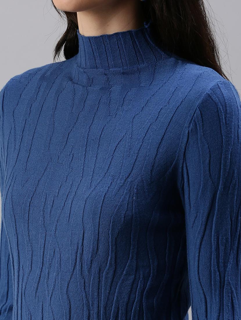 mock neck self-designed regular top - 18469887 - Standard Image - 4