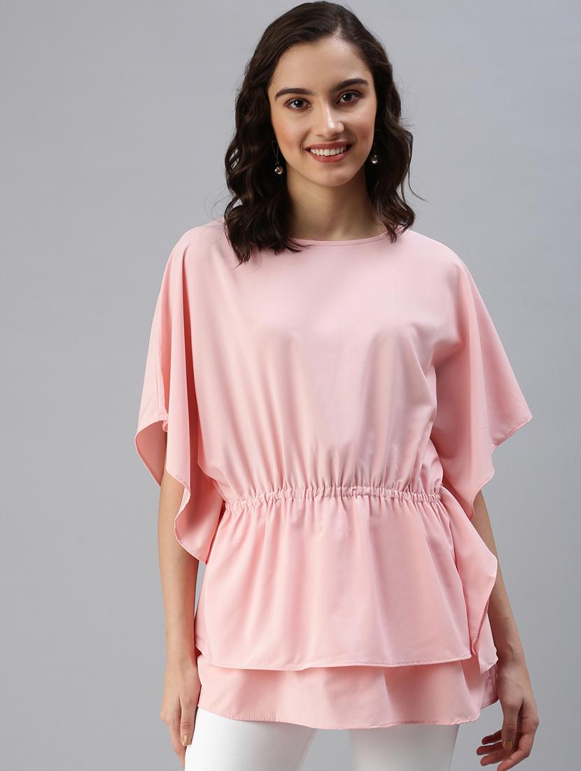 women's layered round neck top - 18469924 -  Zoom Image - 0