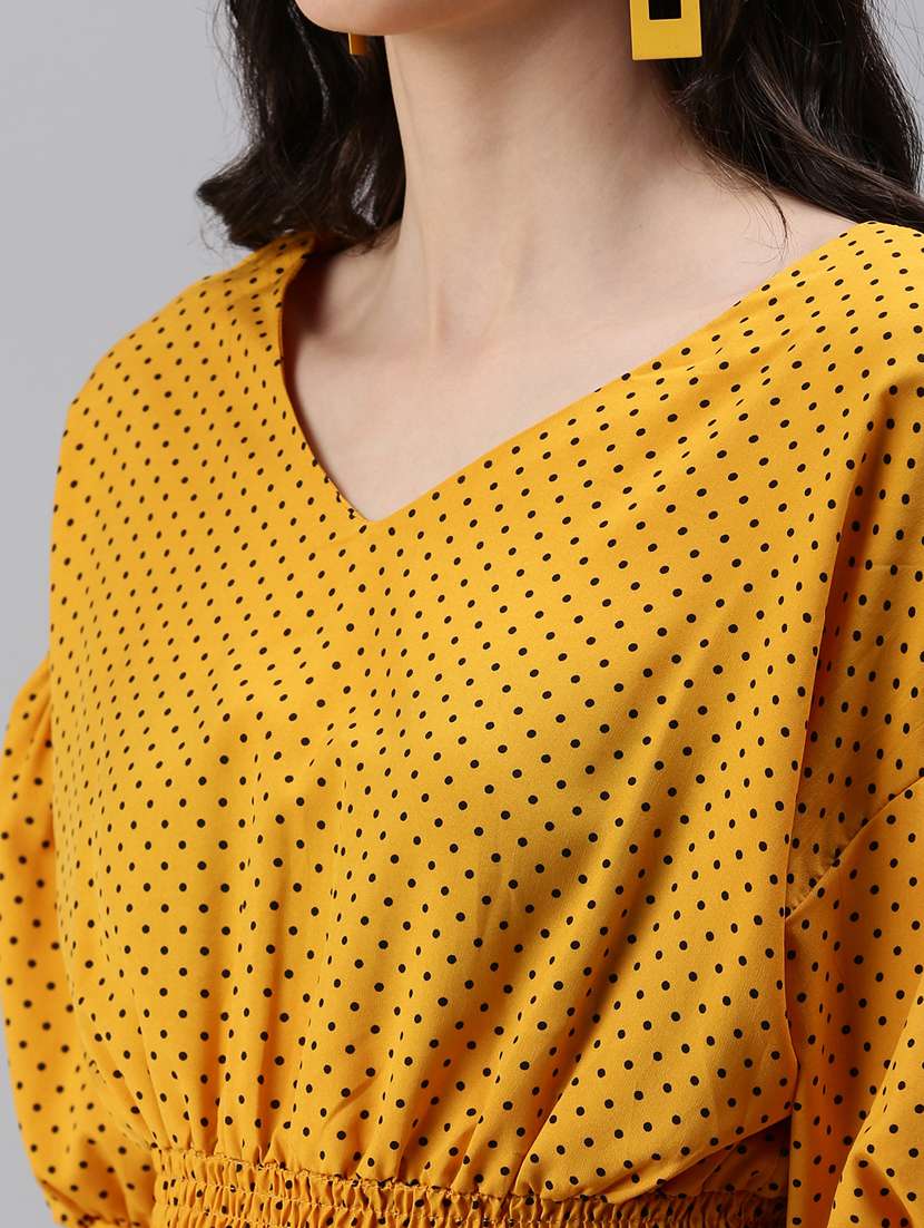women's peplum v neck top - 18469947 -  Standard Image - 4