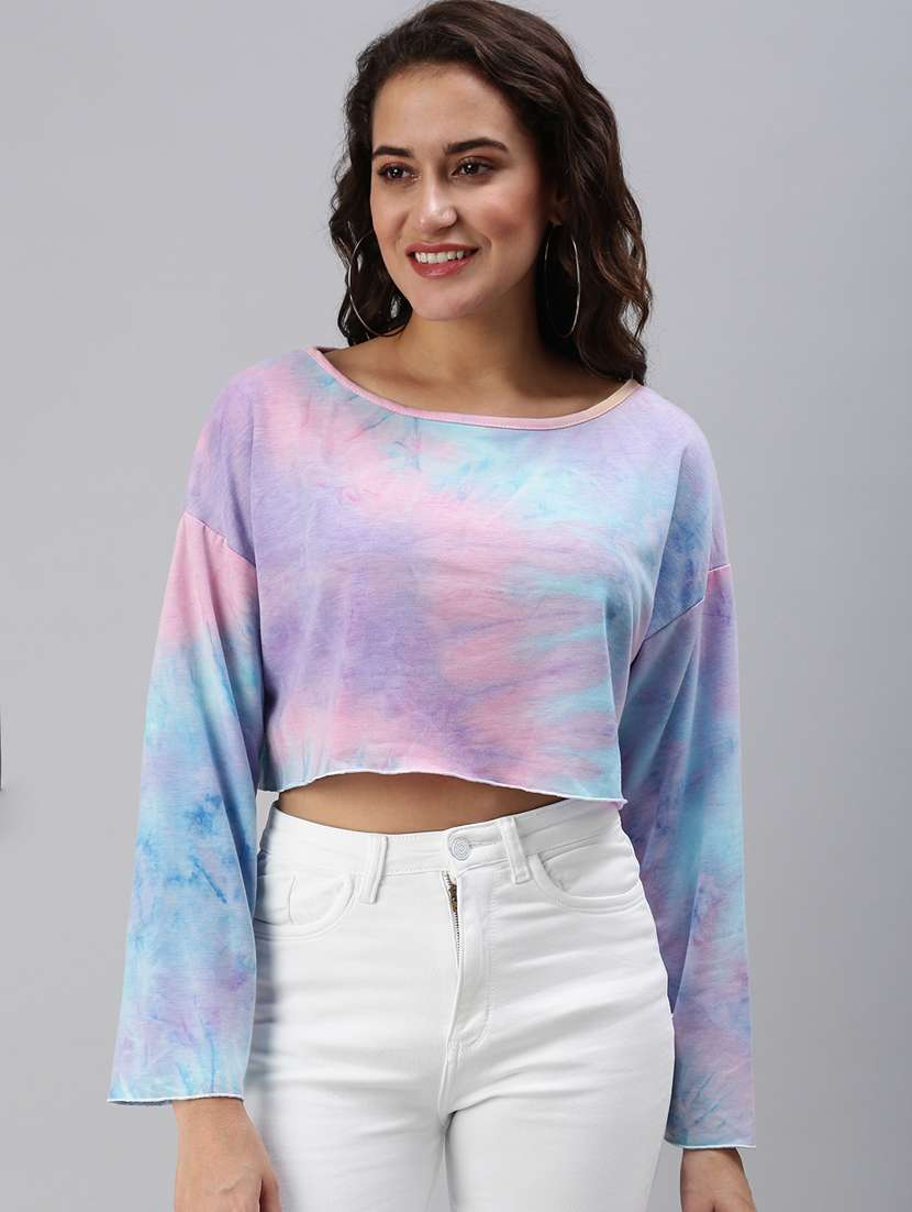 women's all over print boat neck t-shirt