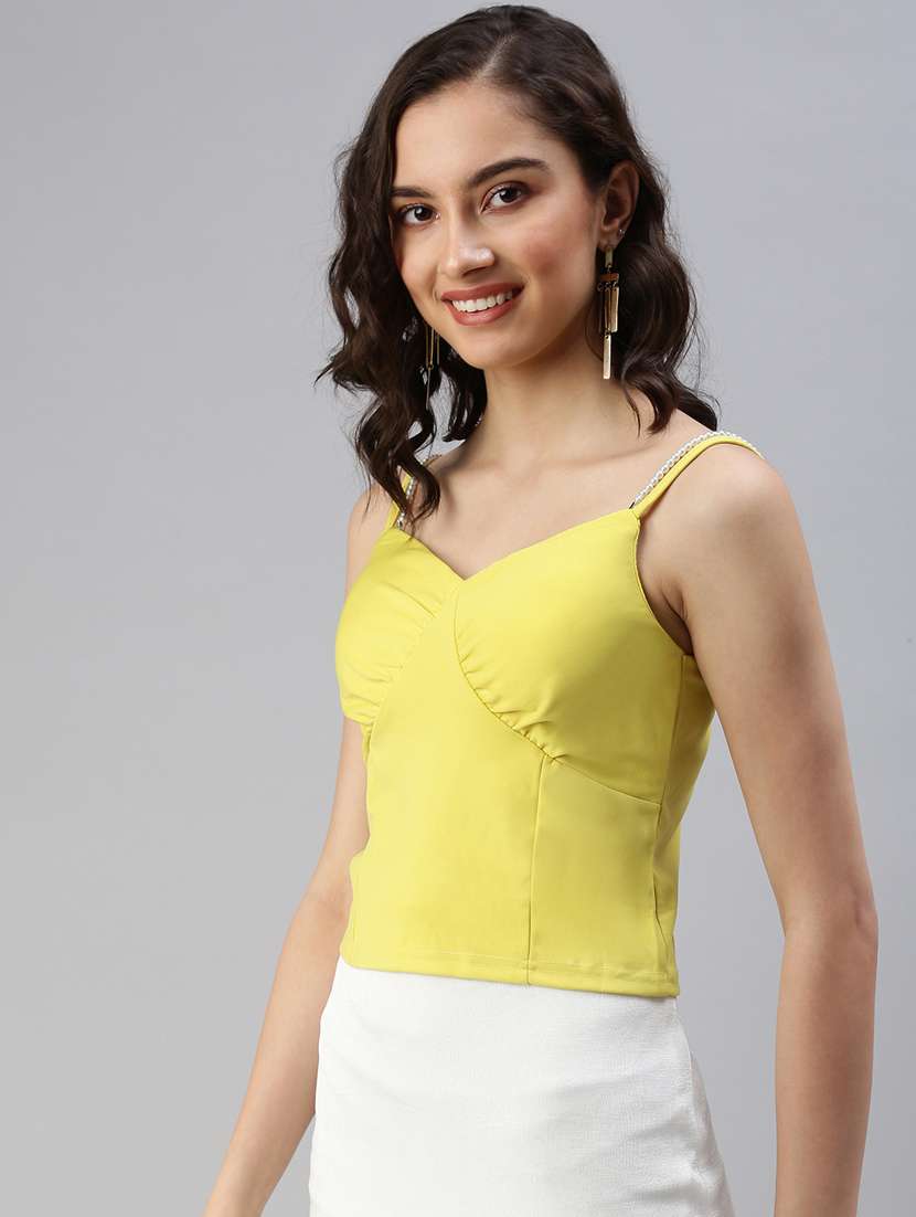 women's shoulder strap top - 18469967 -  Standard Image - 1