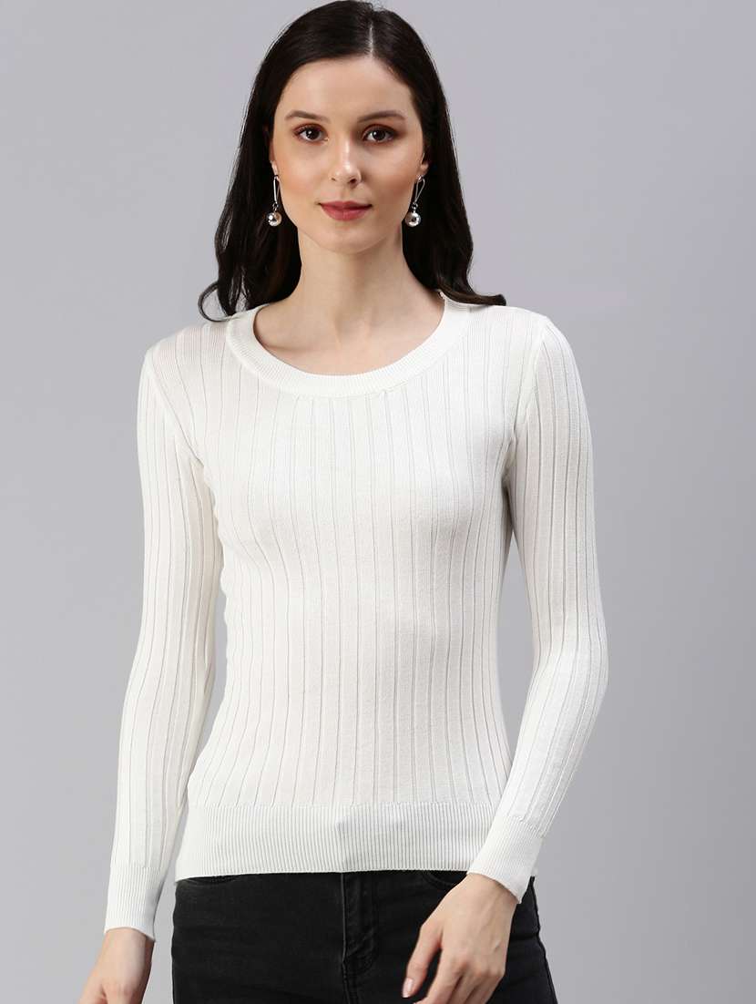 round neck solid top 