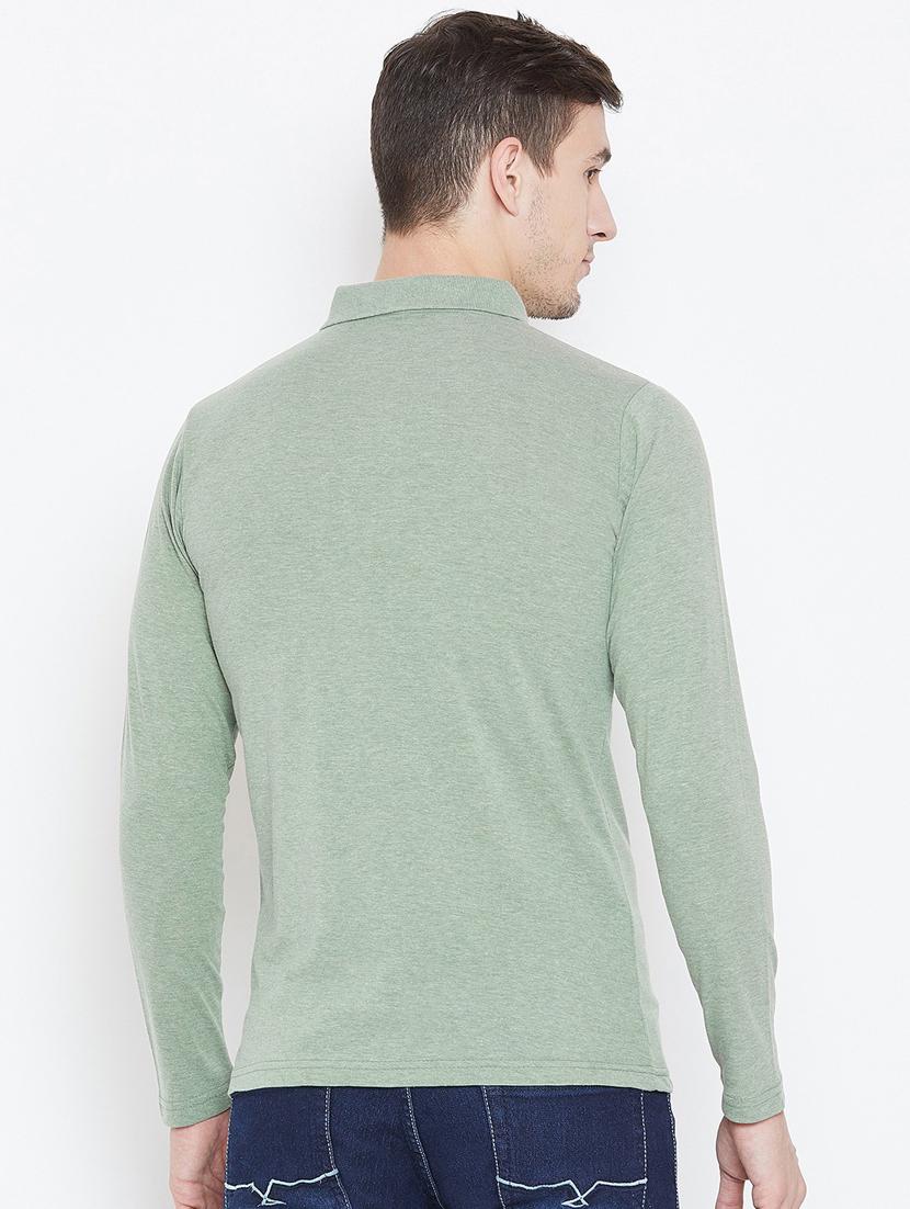 green solid pocket t-shirt - 18470271 - Standard Image - 1