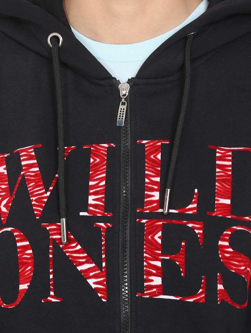 women's chest print sweatshirt - 18470841 - Standard Image - 4