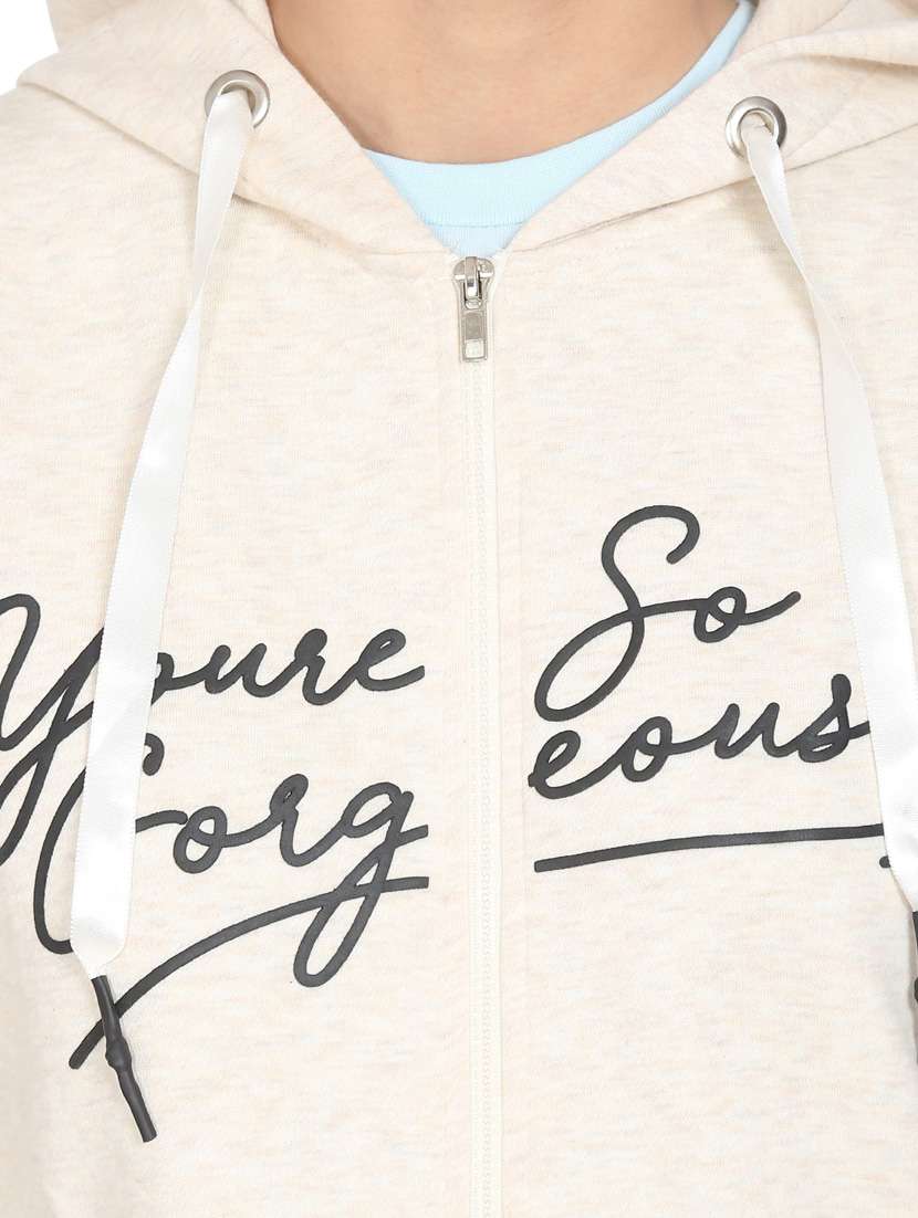 women's chest print sweatshirt - 18470842 -  Standard Image - 4