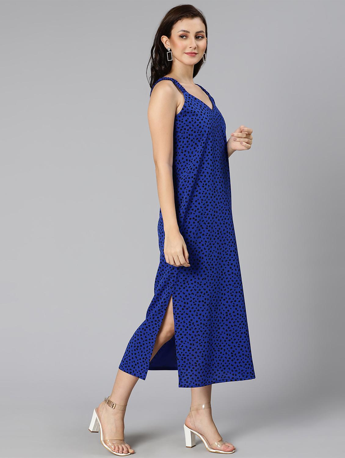 women's printed dress - 18471027 - Standard Image - 4
