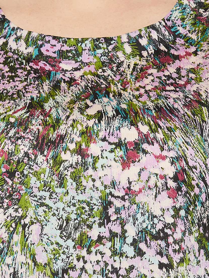 women's straight round neck top - 18471153 -  Standard Image - 4