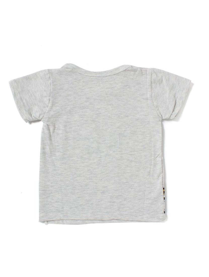 boys round neck graphic print t-shirt - 18472250 - Standard Image - 1