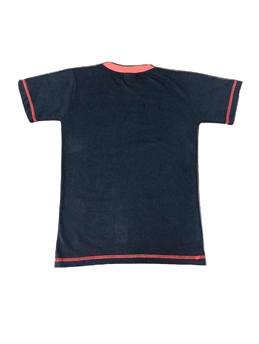 boys round neck graphic print t-shirt - 18472289 -  Standard Image - 1
