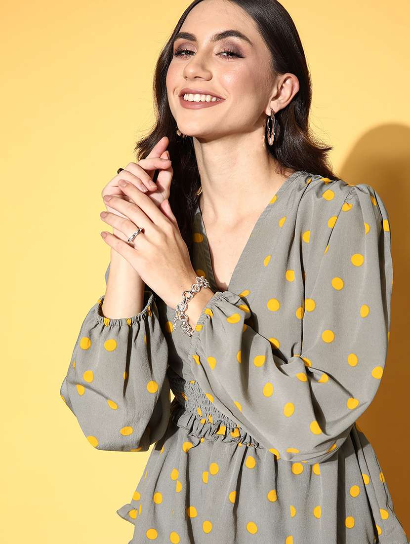 women's peplum v neck top - 18473506 -  Standard Image - 4