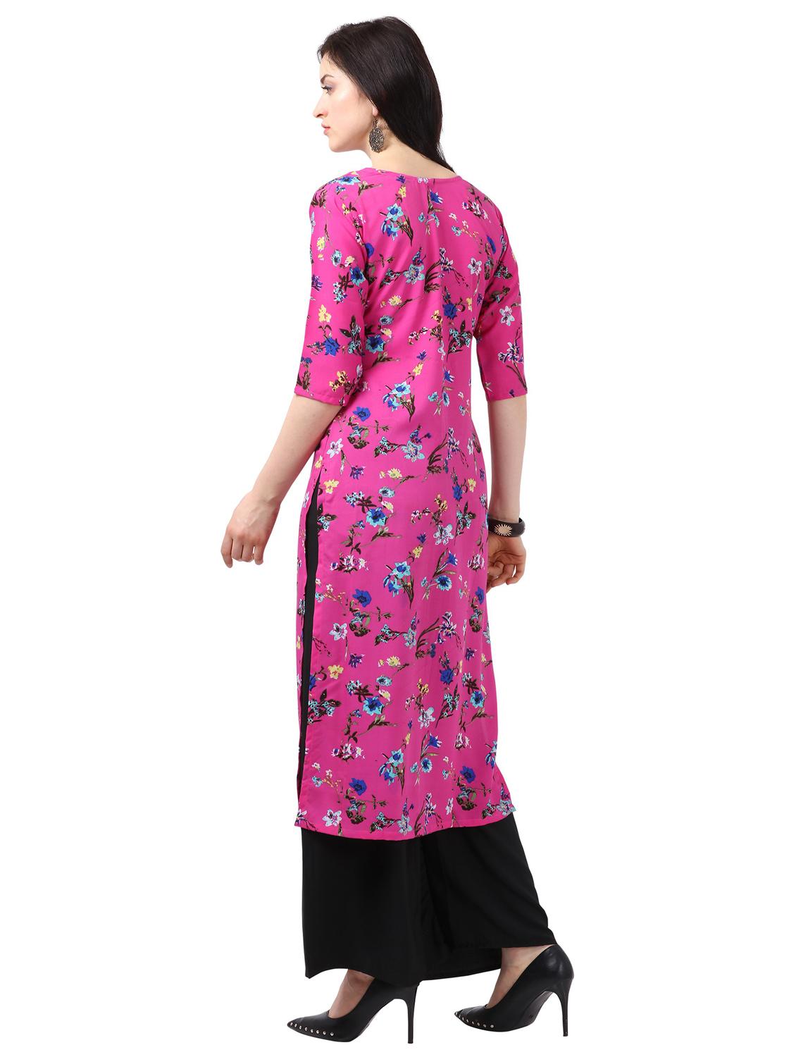 pack of 3 printed straight kurta - 18473616 - Standard Image - 4