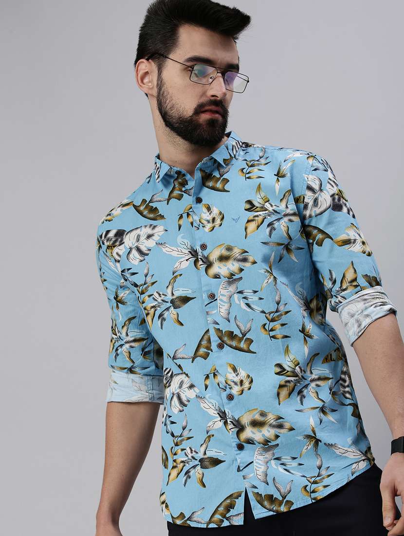 mens tropical casual shirt - 18474039 -  Standard Image - 1