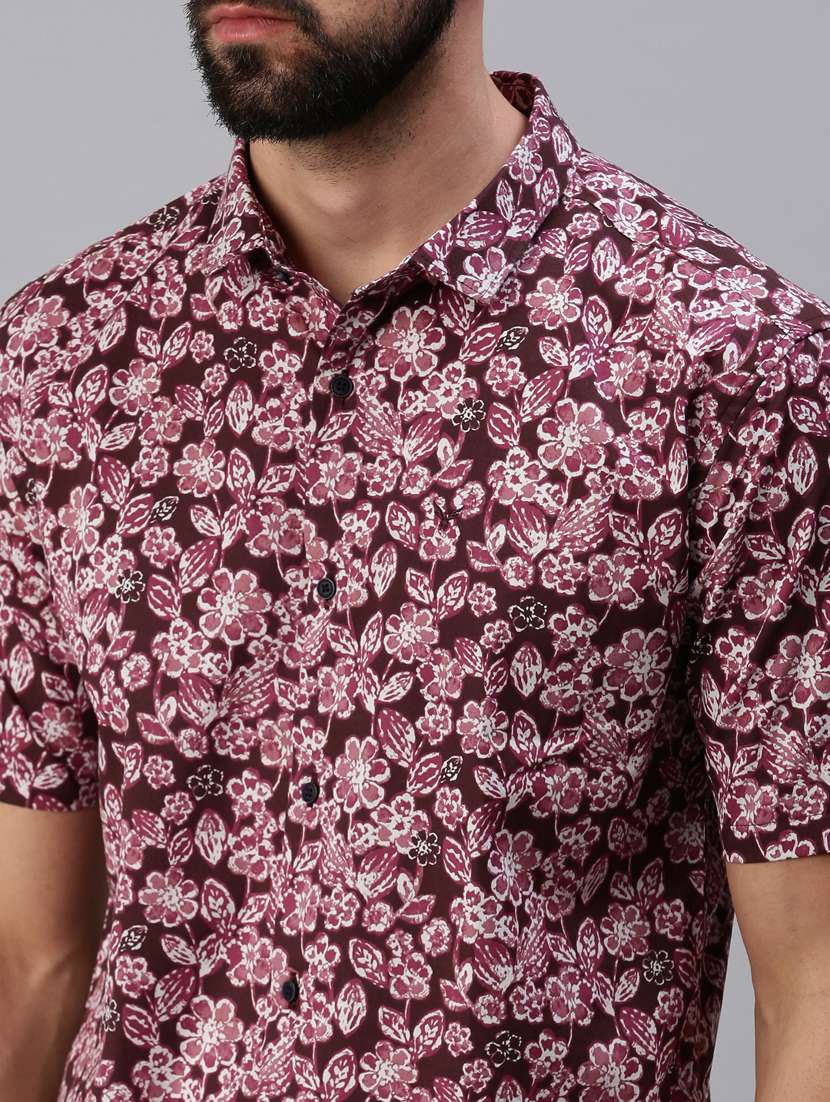 mens florals casual shirt - 18474113 -  Standard Image - 4