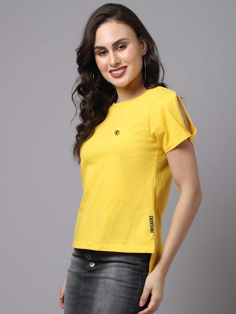 women's straight round neck top - 18474443 -  Standard Image - 1