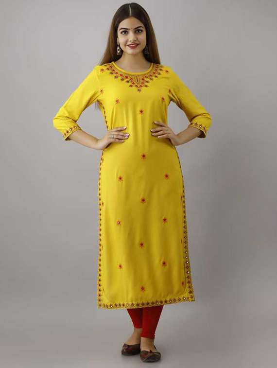 women's straight kurta