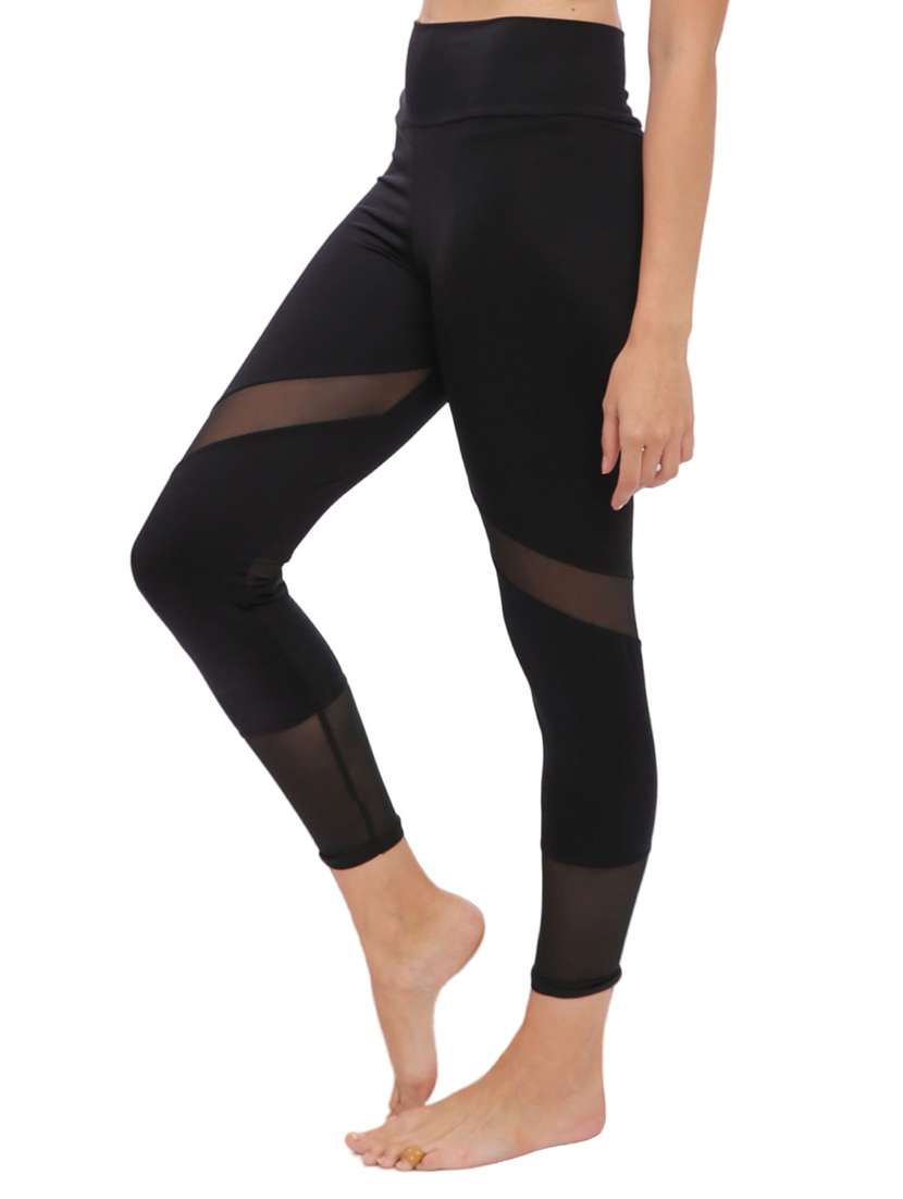 high rise solid legging - 18476586 - Standard Image - 1