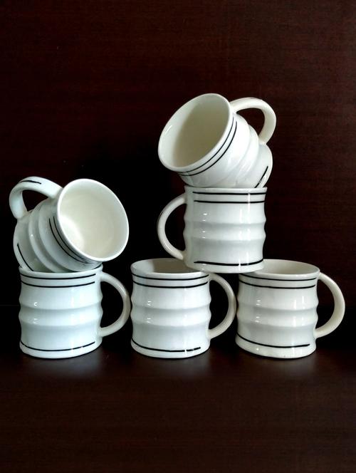 designer set of 6 cups | cup set | tea cups | set of 6 cups | ceramic - 18476675 -  Standard Image - 0