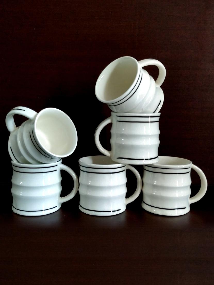 designer set of 6 cups | cup set | tea cups | set of 6 cups | ceramic - 18476675 -  Zoom Image - 0