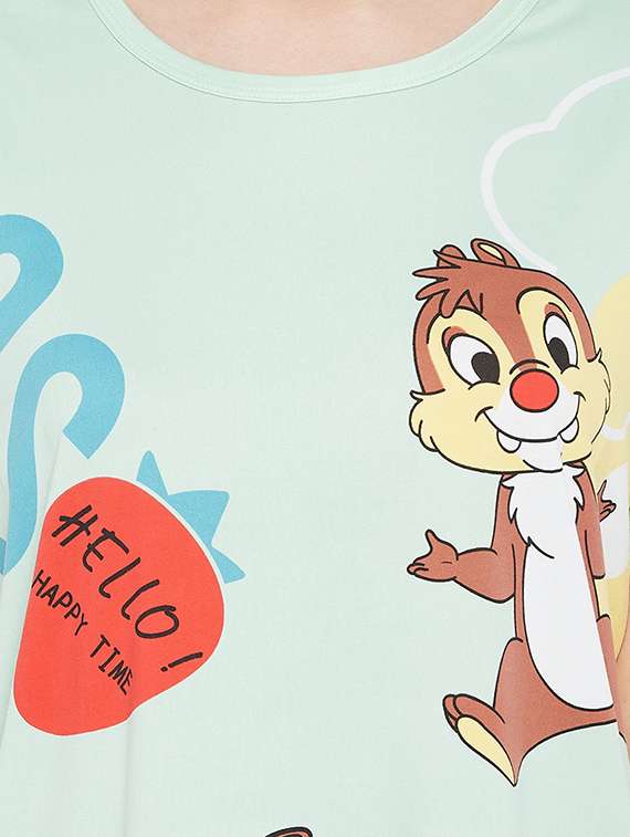 drop sleeved printed sleepshirts - 18478831 -  Standard Image - 4