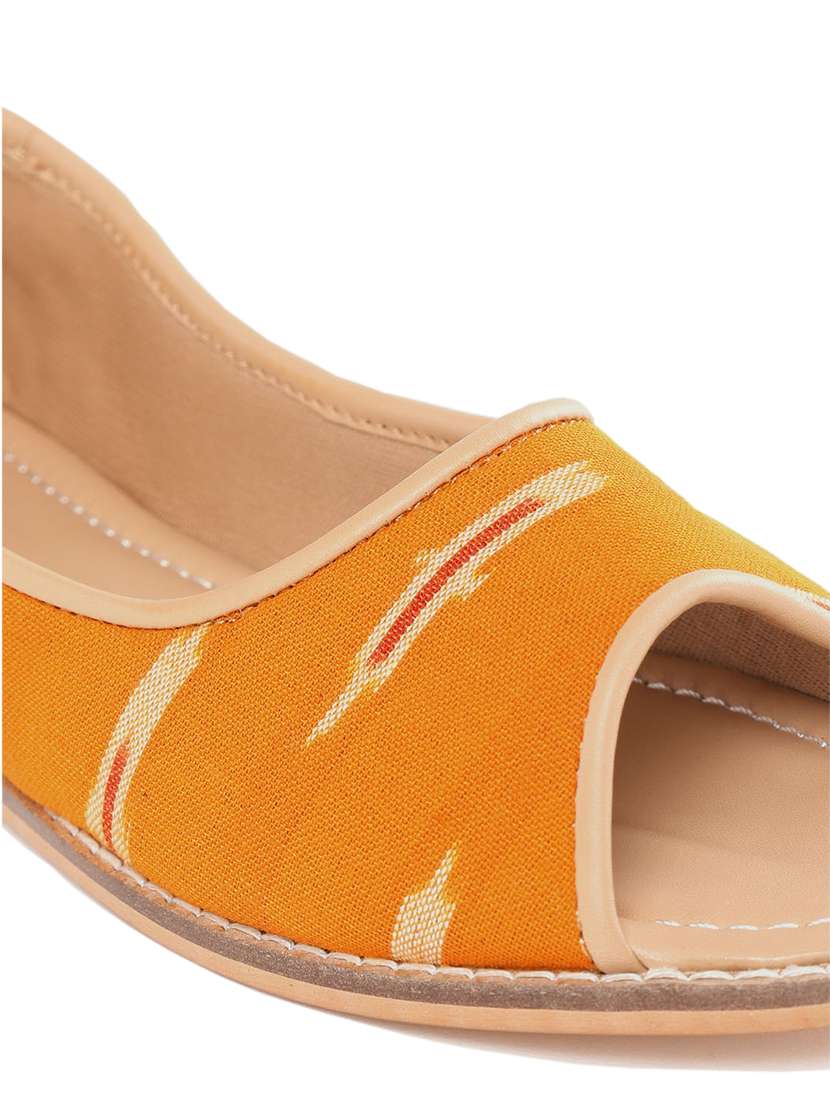 women yellow slip on ballerina - 18478872 -  Standard Image - 4