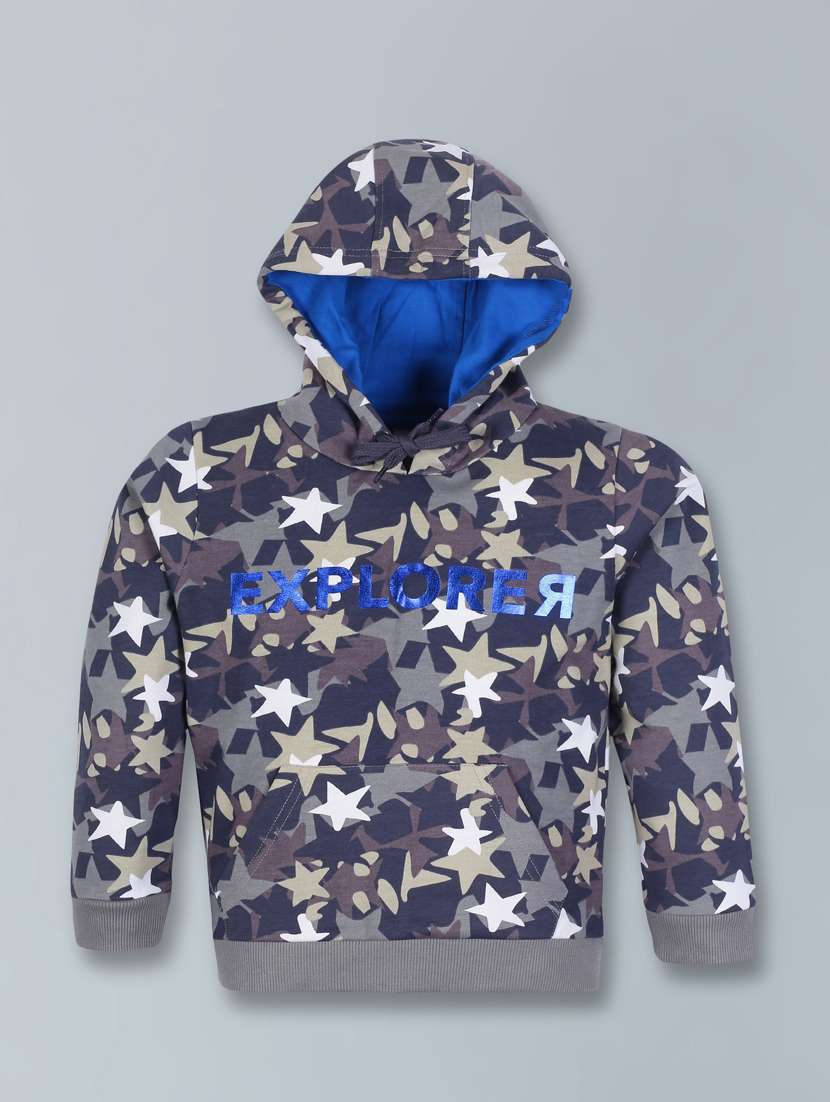 boys printed sweatshirt