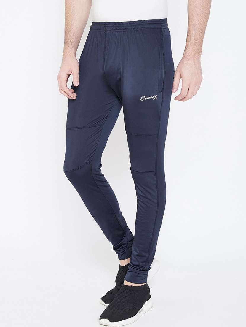 navy-blue solid track pant - 18479676 -  Standard Image - 1