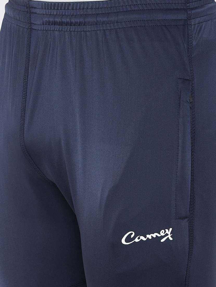 navy-blue solid track pant - 18479676 -  Standard Image - 4
