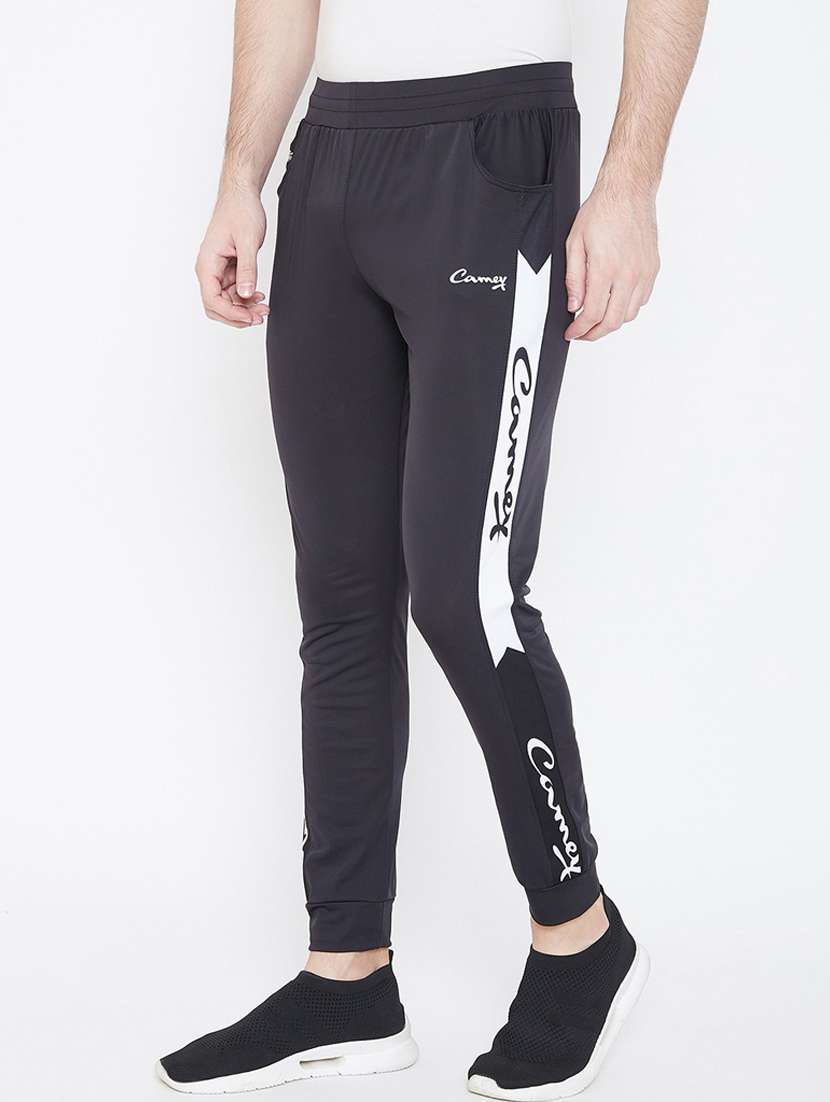 men placement print mid rise full length jogger - 18479684 -  Standard Image - 1