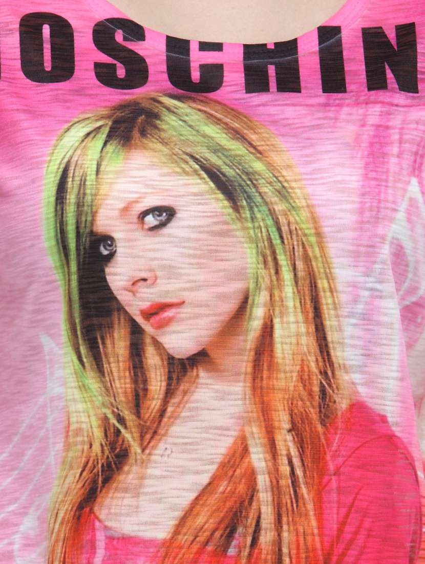 women's all over print round neck t-shirt - 18479820 -  Standard Image - 4