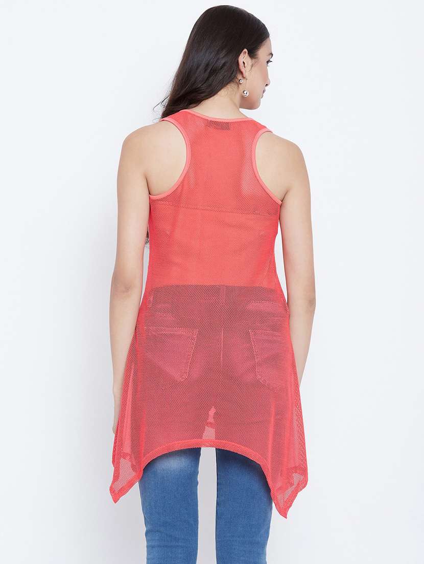 Women's Asymmetric Round Neck Top