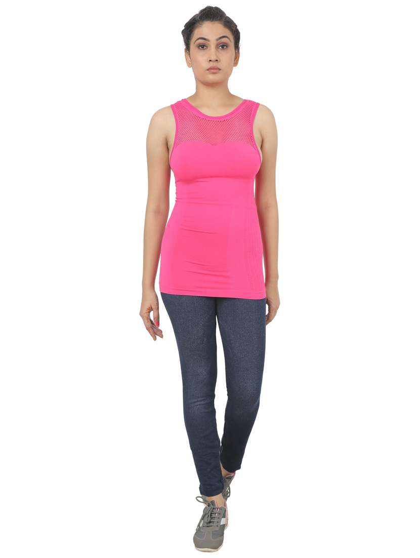 women's tank top round neck top - 18479904 -  Standard Image - 1