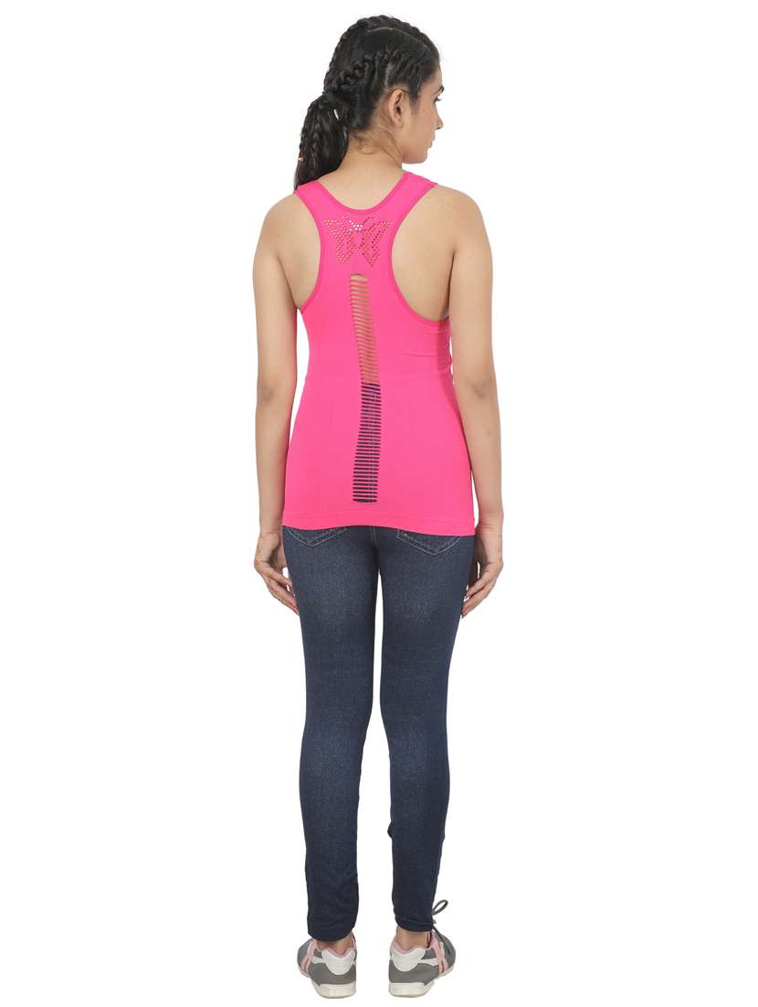 women's tank top round neck top - 18479904 -  Standard Image - 4