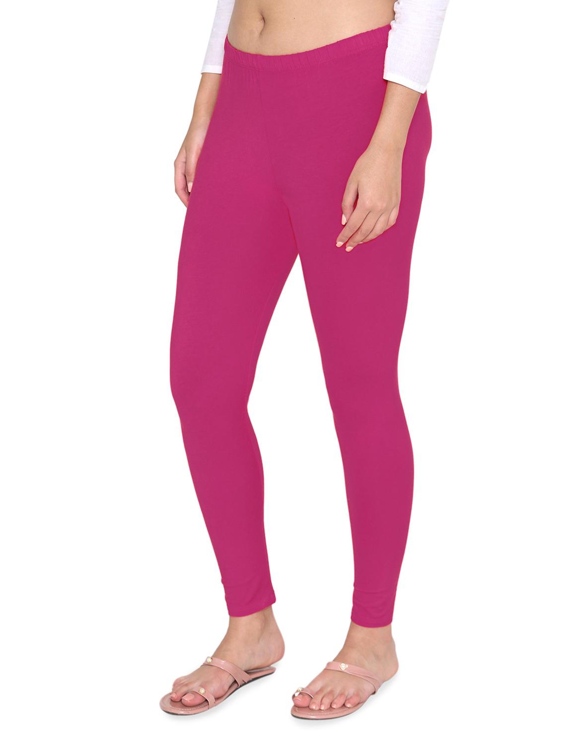 ankle length solid legging - 18480069 - Standard Image - 1