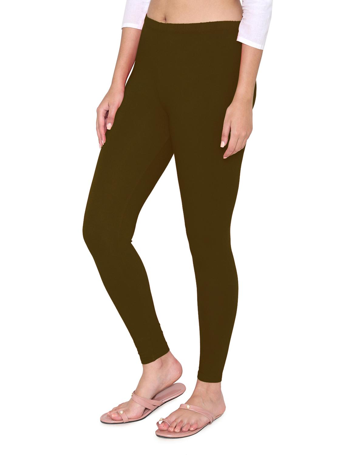 ankle length solid legging - 18480086 - Standard Image - 1