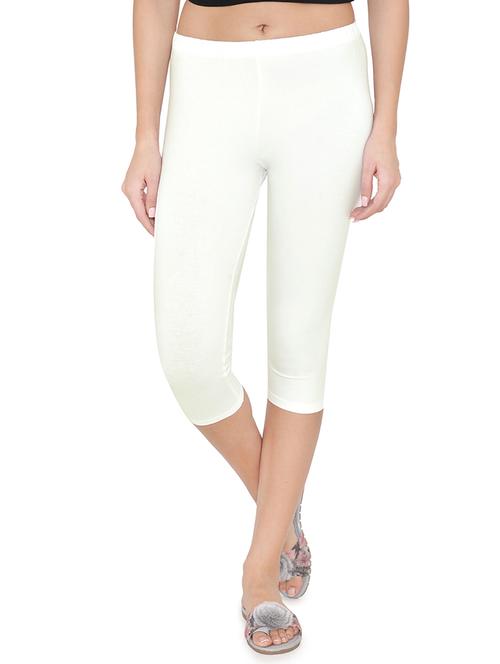 mid rise solid capri legging - 18480096 - Standard Image - 0