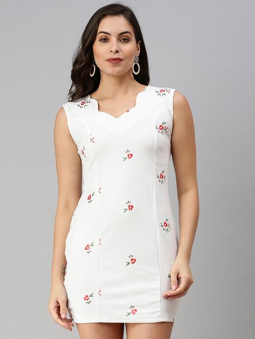 women's sheath floral dress - 18480185 - Standard Image - 0