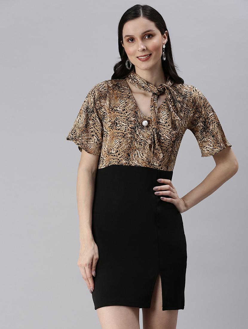 women's sheath checks dress - 18480234 -  Zoom Image - 0