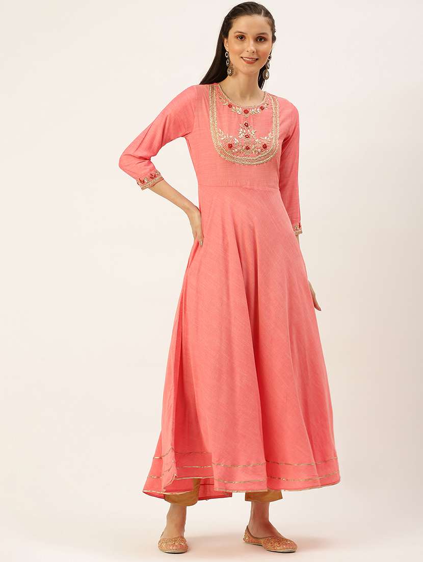 women's flared kurta