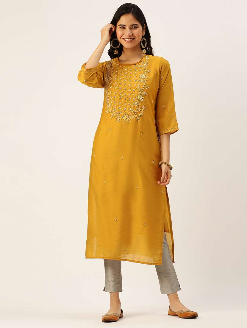 women's straight kurta