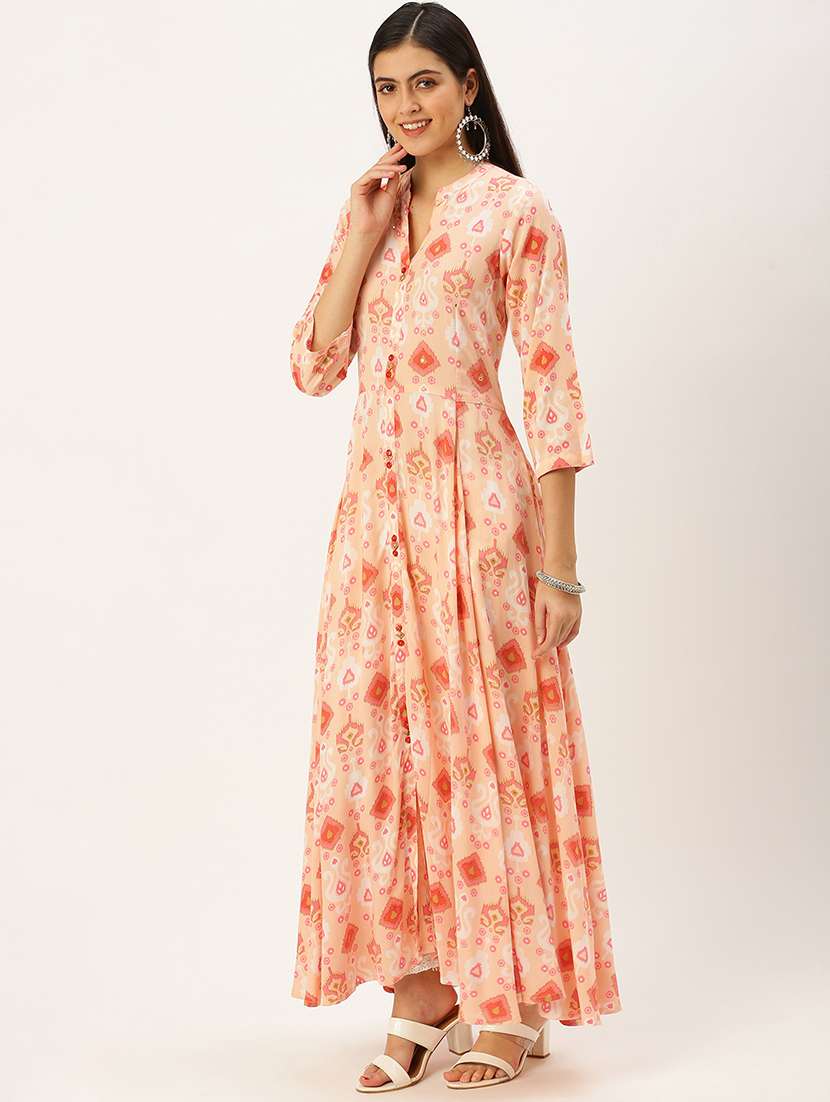 women's flared kurta - 18480705 -  Standard Image - 1